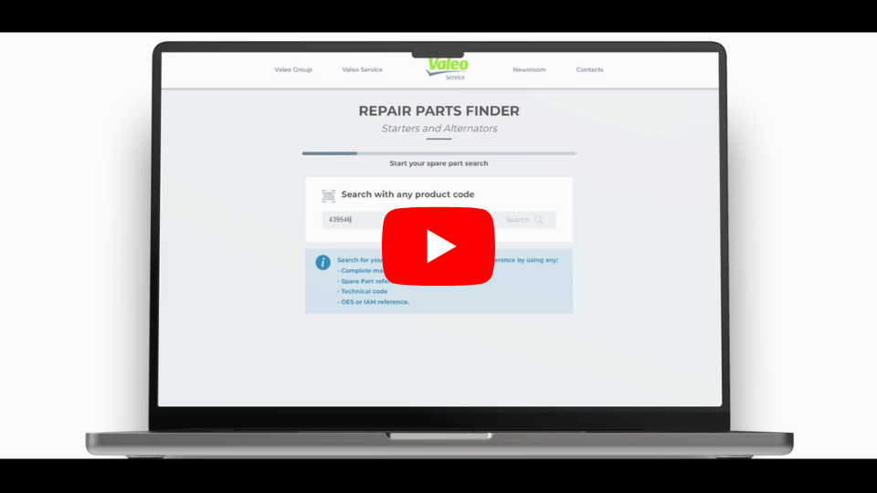 Repair Parts Finder - Short video to present the tool