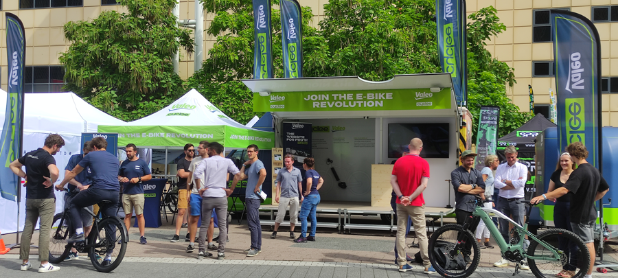 Valeo Cyclee at the Eurobike tradeshow