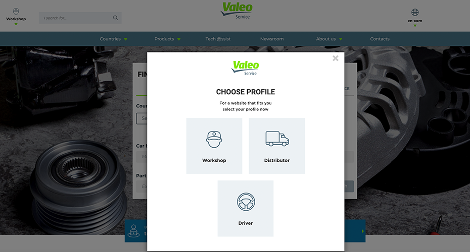 Valeo's digitale oplossingen voor aftermarket-professionals